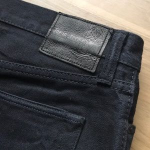 Blue in Green jeans black selvage denim 36” waist